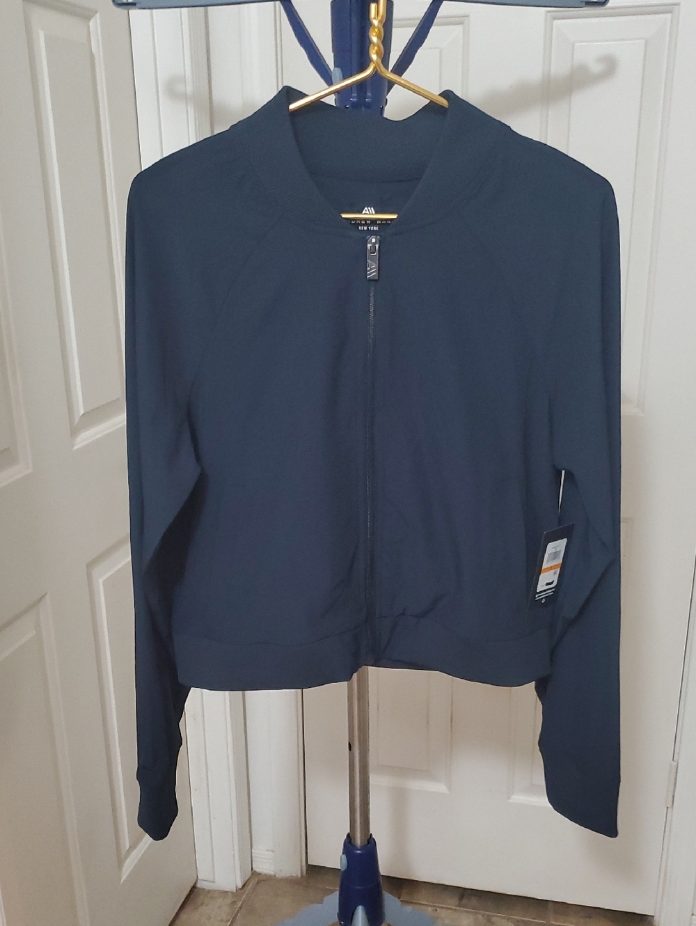 Andrew Marc Navy Bomber Jacket